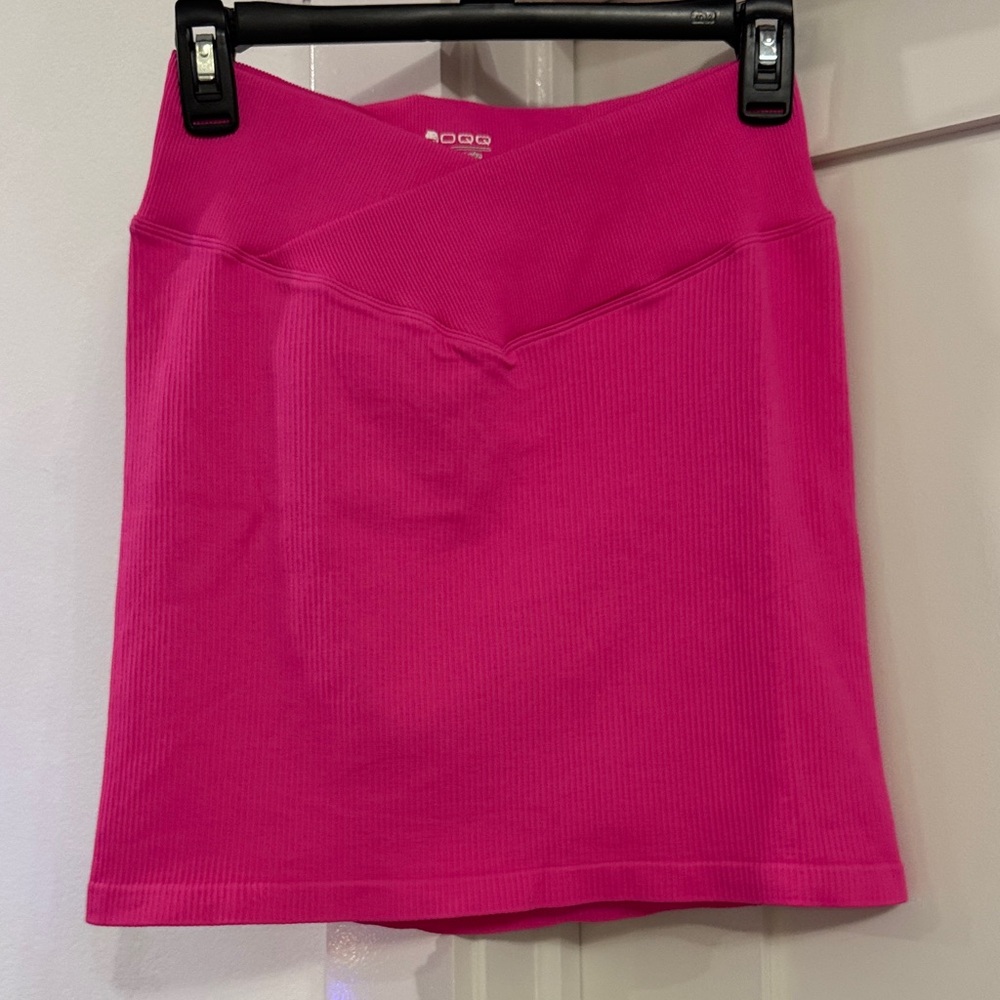 OQQ Hot Pink Skirt Size Large